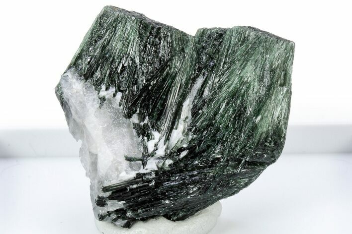 Green Actinolite Crystal Cluster - Norway #305561